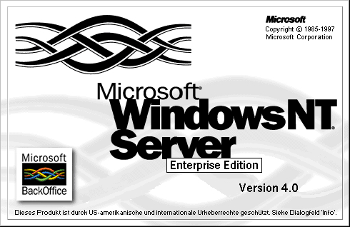 Windows NT Enterprise Server, Version 4.0