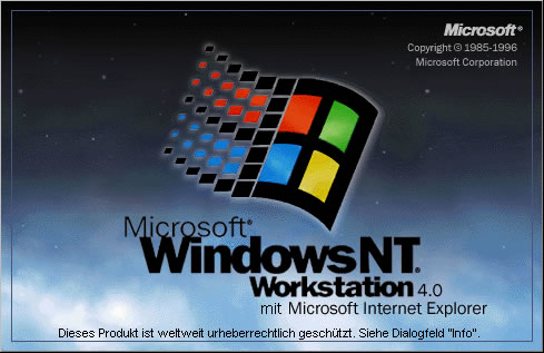 Windows NT Workstation, Version 4.0